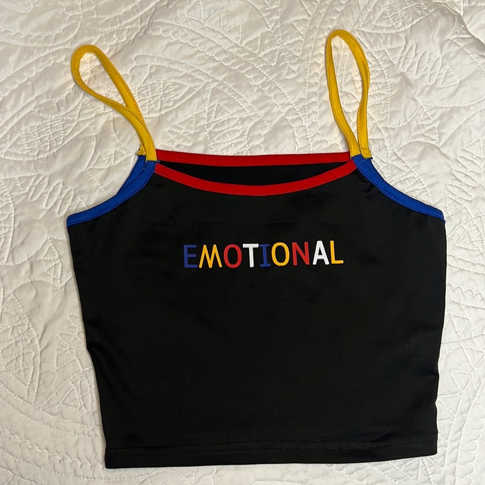 shein “emotional” shirt